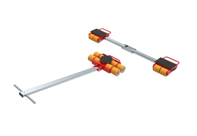Transportfahrwerk Panzerrollen  Set HTS ECO-Skate I60L+S / 12t Traglast
