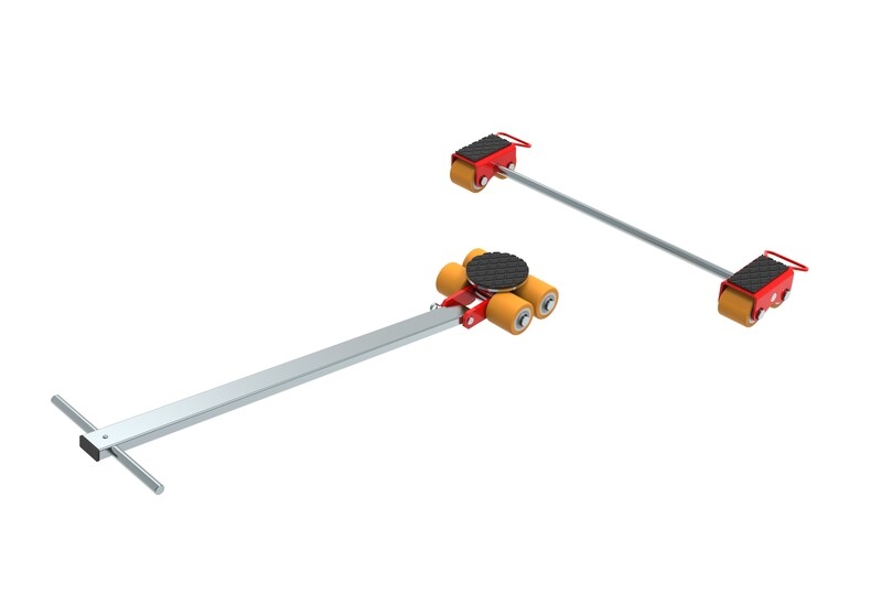 Transportfahrwerk Panzerrollen  Set HTS ECO-Skate I30L+S / 6t Traglast