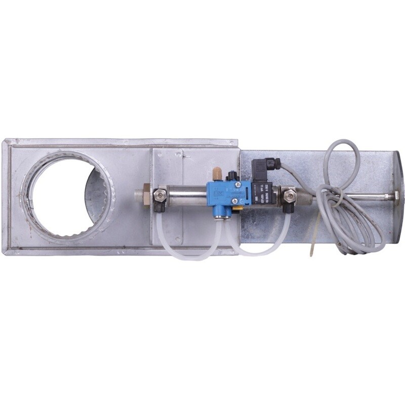 SPÄNEX Pneumatischer Schieber 100 mm  Absaugschieber