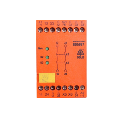 Dold BD 5987, 2-Kanal Sicherheitsrelais, 230 VAC, 2 x Sicherheitskontakte