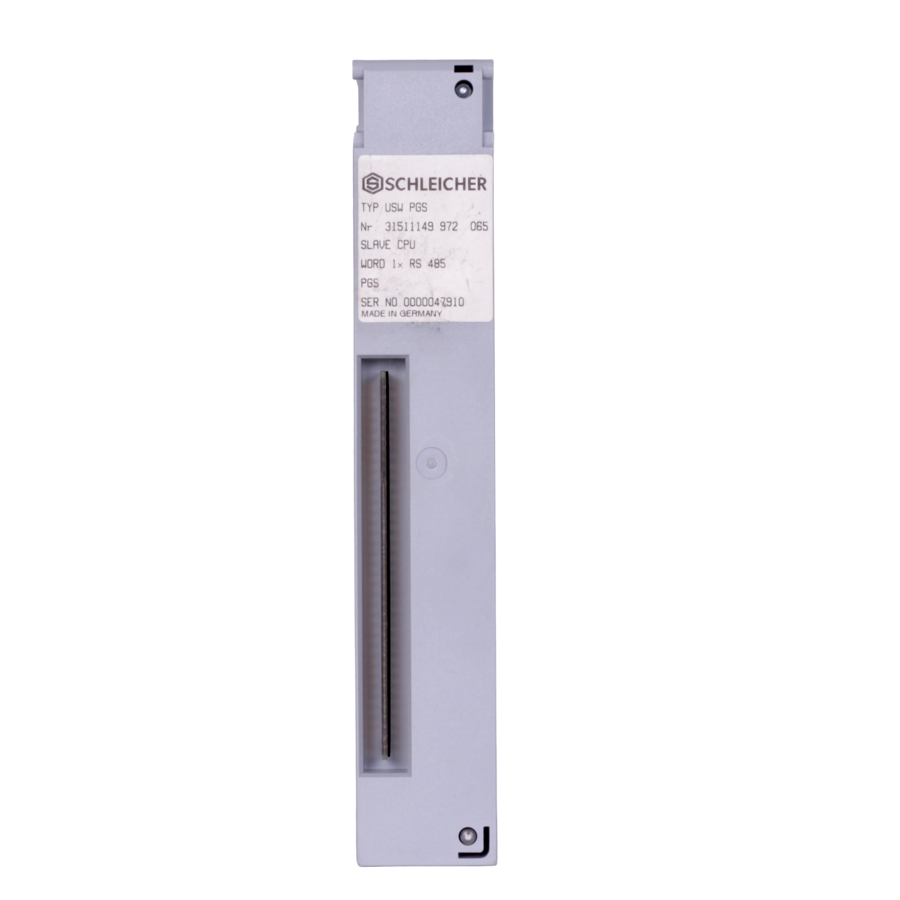 SCHLEICHER TYP USW PGS Nr  31511149 972 065  SLAVE CPU