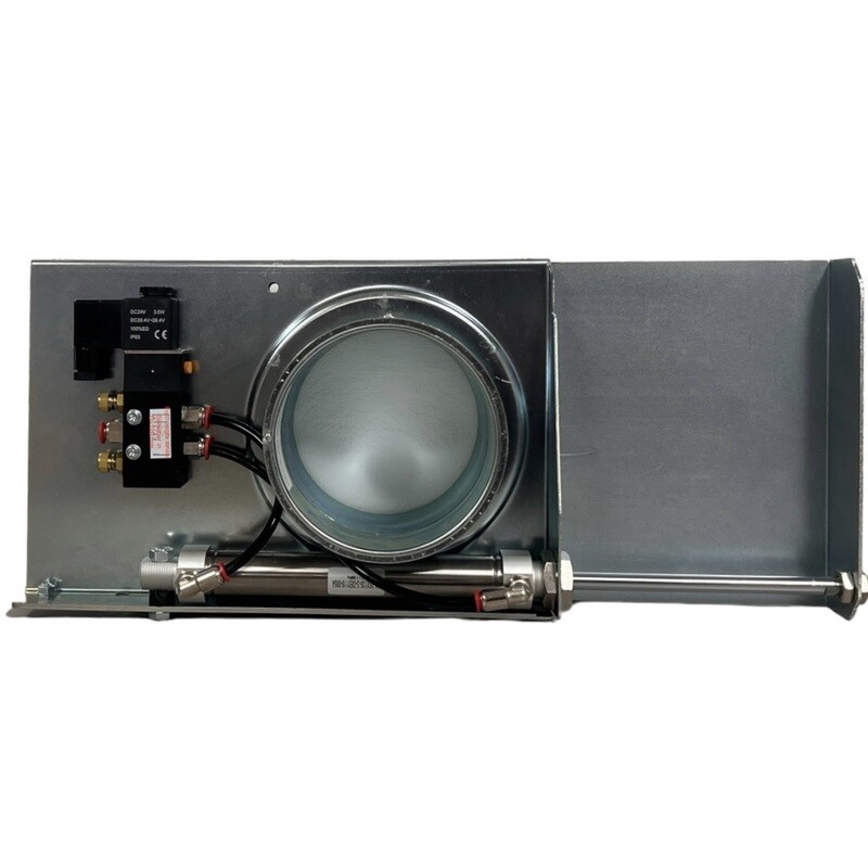 Pneumatikschieber D= 80 mm​ Schieber Absperrschieber Absaugung