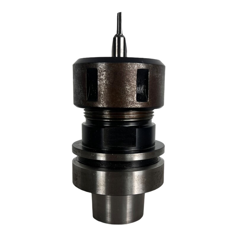 HSK 63 F Spannzangenfutter N=24.000 , 3-20 mm mit Stufenfräser  4,9 x 25 NL