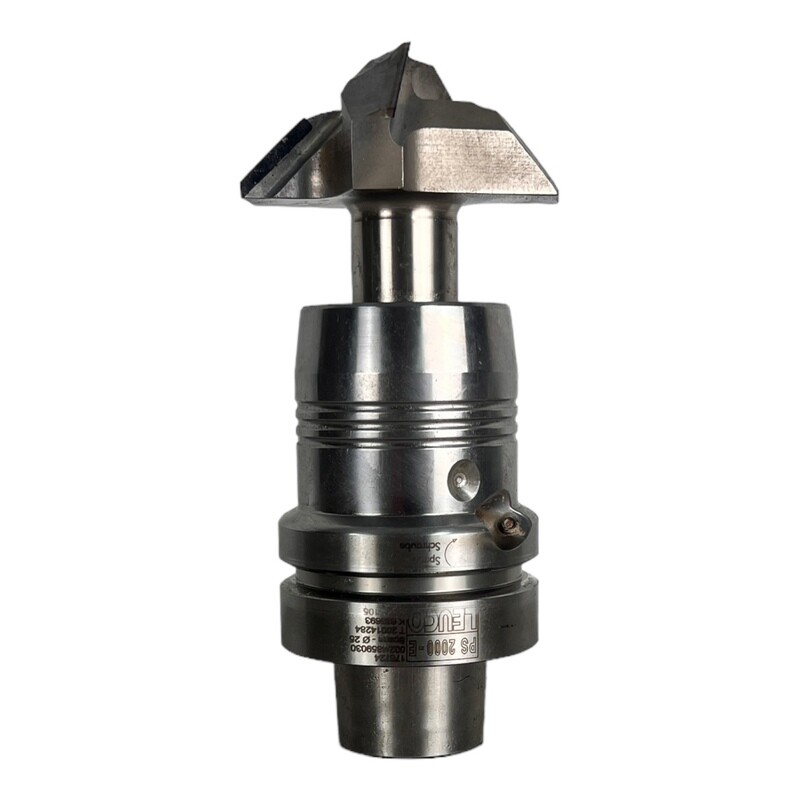 HSK 63 F Spannfutter PS 2000 E mit Schaftfräser 73   x 35mm Schaft 25 mm Nr. 002/4859030  LEUCO