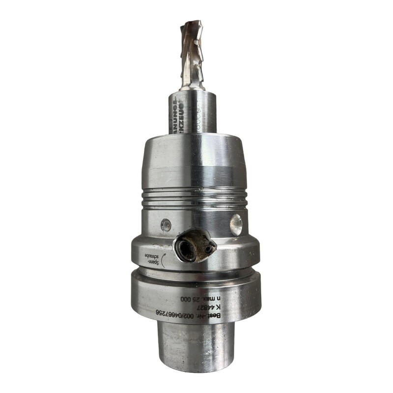 HSK 63 F Spannfutter PS 2000 E mit Schaftfräser 11 x 34,3mm Schaft 25 mm Nr. 002/04667256​  LEUCO