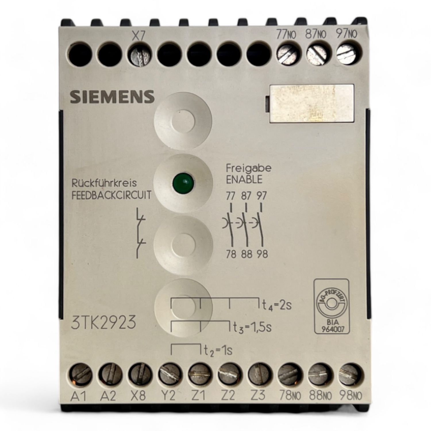 Siemens 3TK2923-0BB4 Sicherheitsschaltgerät DC 24V