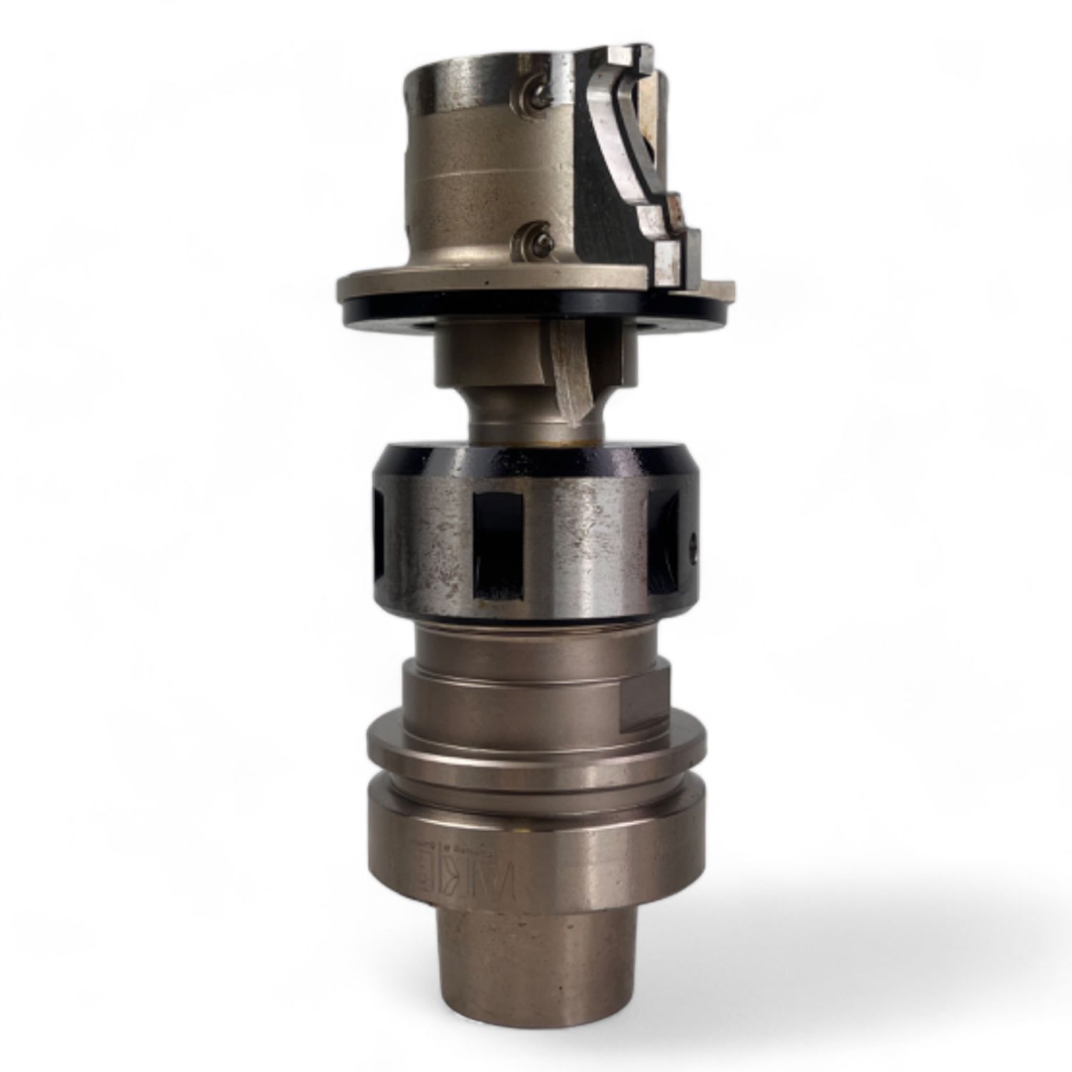 HSK 63 F Spannzangenfutter mit Spannzange und HW Wechselplatten Profilfräser Ø 76 mm B=40 mm , Z=2  AKE