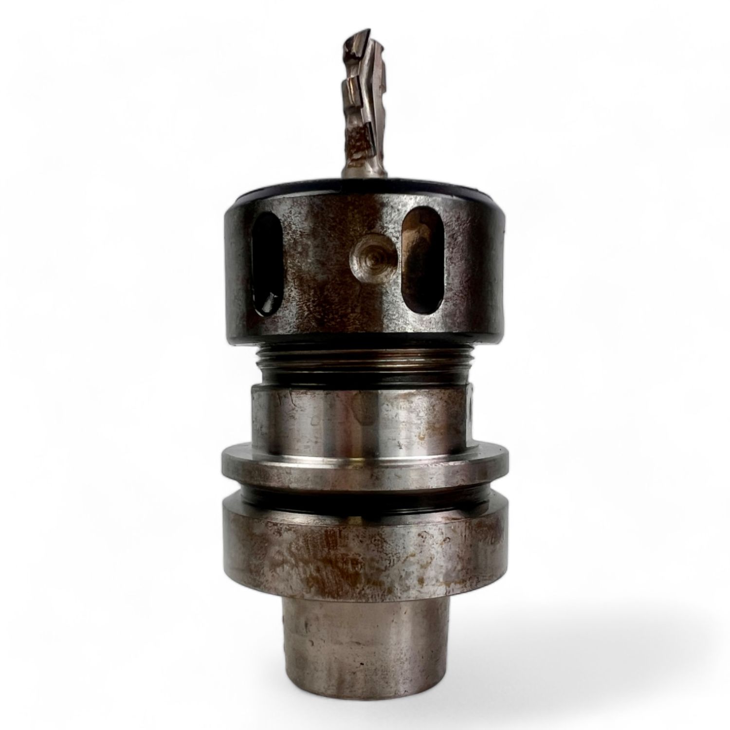 HSK 63 F Spannzangenfutter mit Bohrungsaufnahme und Duplex HW Profilfräser D=63 mm L=36 mm