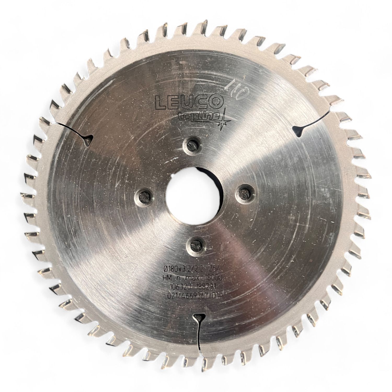 Leuco Topline HM Sägeblatt D=180x3,2/2,2 Z=54