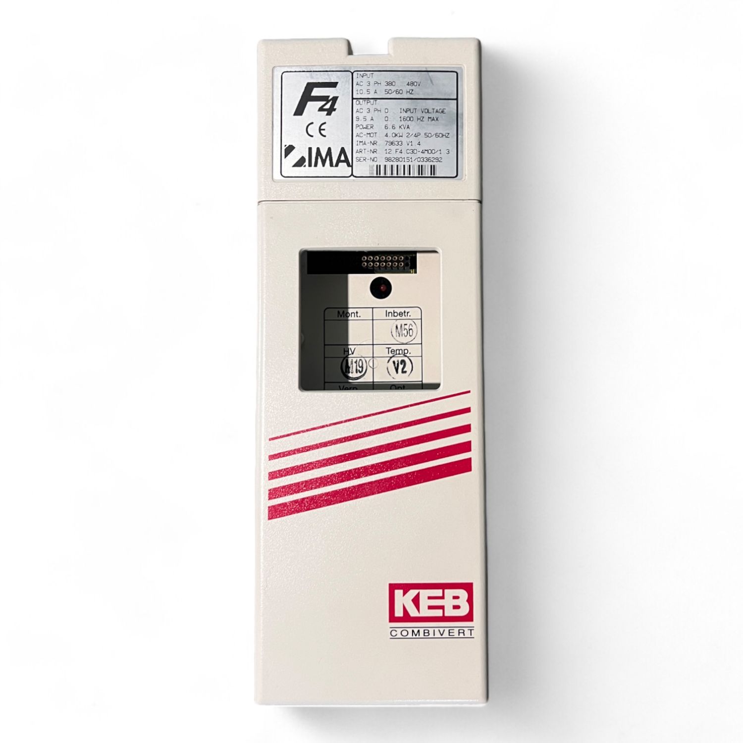 KEB IMA COMBIVERT F4 12.F4.C3D-4M00/1.3 Frequenzumrichter