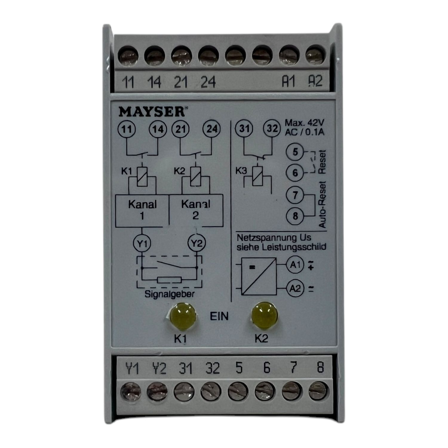 Mayser SG-EFS 134 ZK2/1 Sicherheitsrelais  7500487