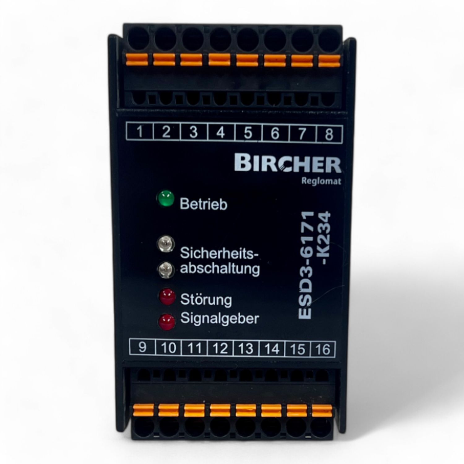 Bircher Sicherheitsrelais Reglomat ESD3-6171-K234-24DC ÜBERHOLT wie neu (Austausch)