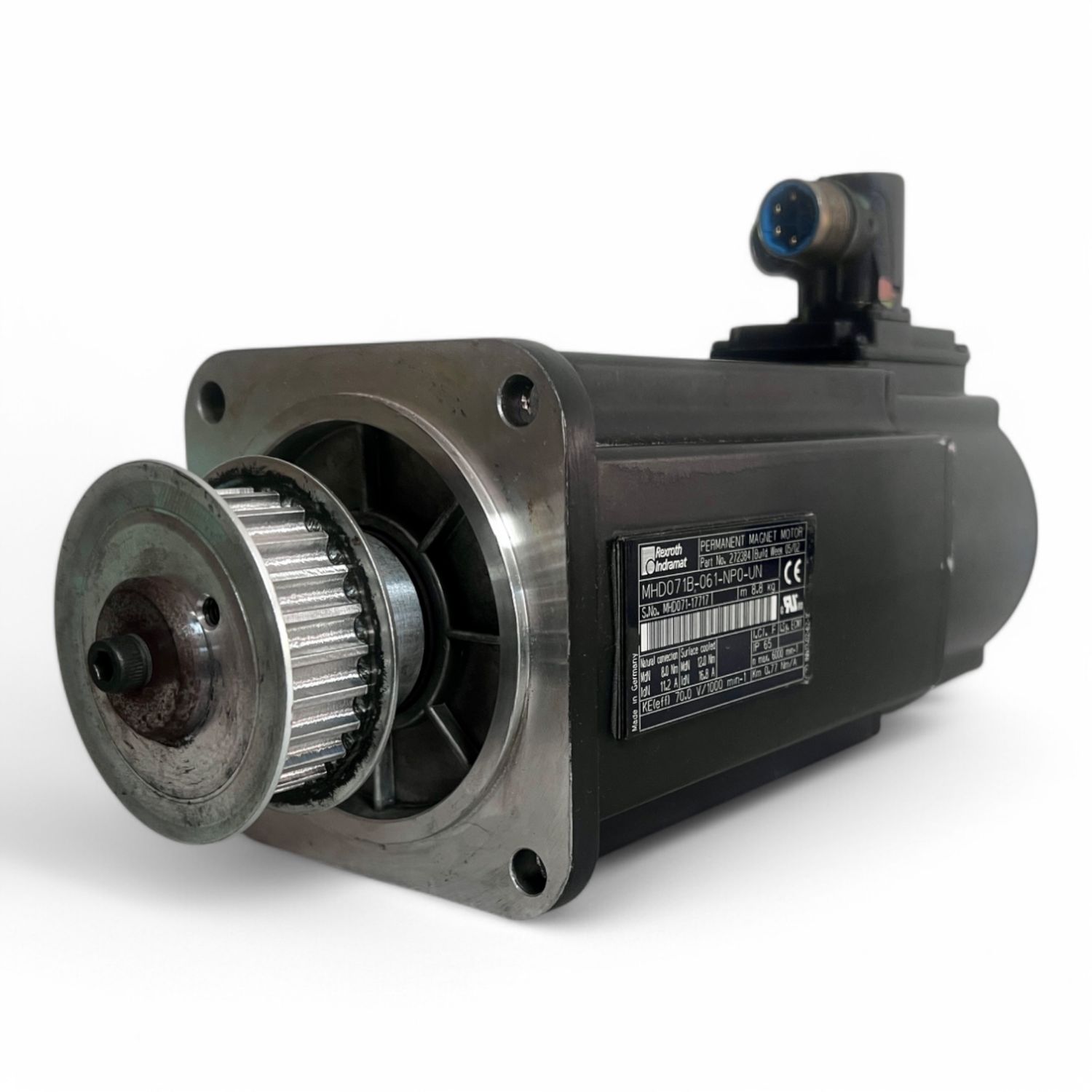 Bosch Rexroth Indramat Antriebsmotor MHD071B-061-NP0-UN WEEKE , HOMAG  2-214-95-1262