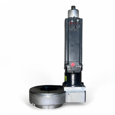 SIEMENS Servoantrieb mit Getriebe – 1FT5046-1AF71-1BG0 + Pfitzer & Partner FPL 11-2 SK + Siemens 6FX2001-2GB50  C-Achse IMA