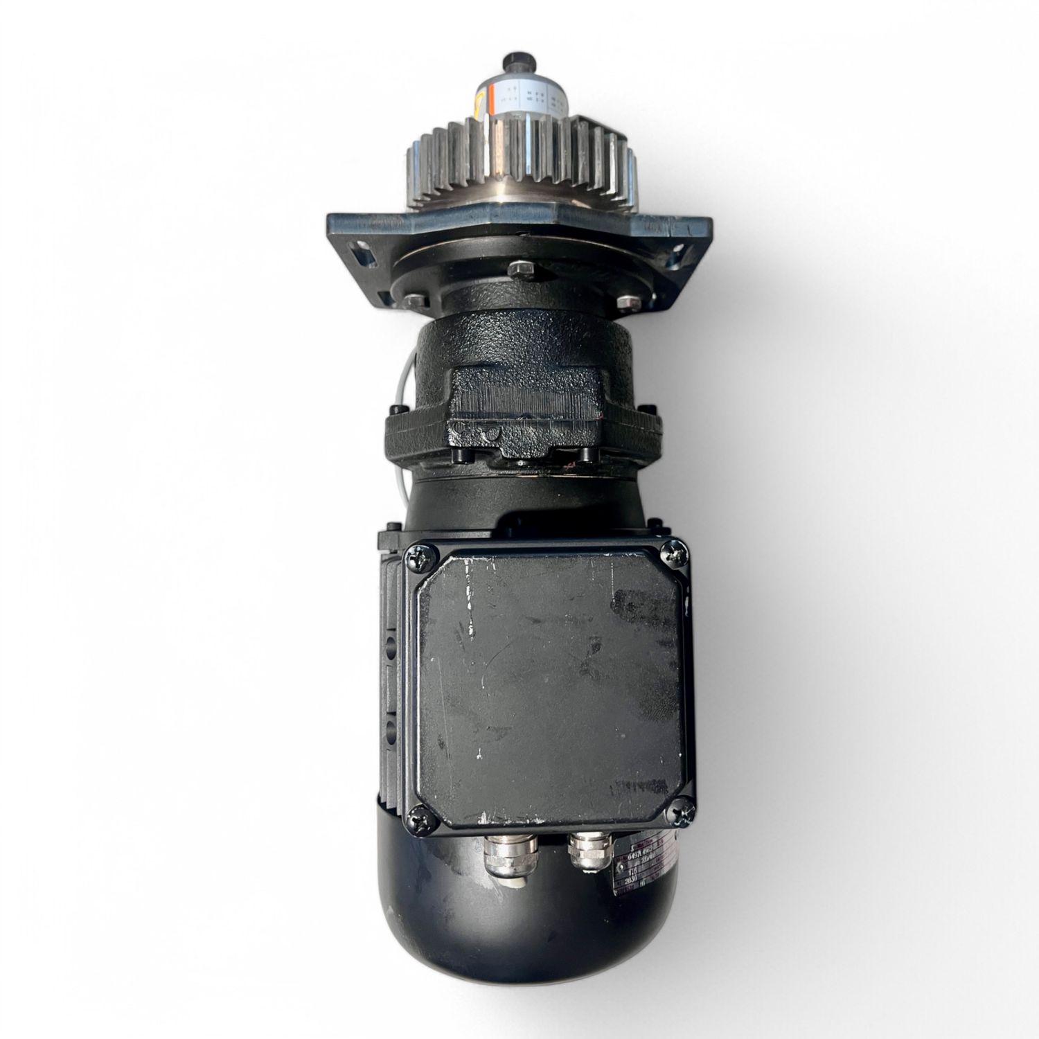 HOLZMA Getriebe Elektromotor mit Getriebe und Encoder Kübler – 1,5 kW 230/400 V – SR220F-80L/2A –für HOLZMA Plattensäge HPP HPL Sägeeinheit