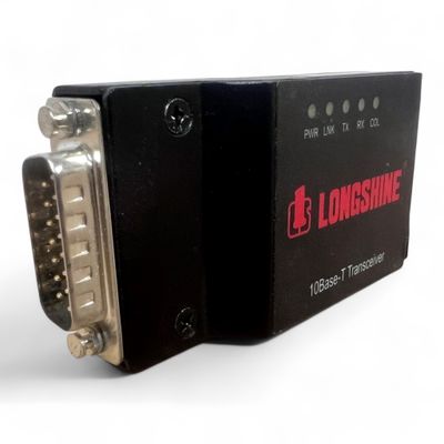 Homag AUI Ethernet Transceiver 10Base-T Longshine LCS-883T-T für AUI auf RJ45 ADAPTER ETH/TRANCEIV.AUI-10BASE-T TWISTP Homag AUI Ethernet Transceiver 10Base-T Longshine LCS-883T-T für AUI auf RJ45 ADAPTER ETH/TRANCEIV.AUI-10BASE-T TWISTP