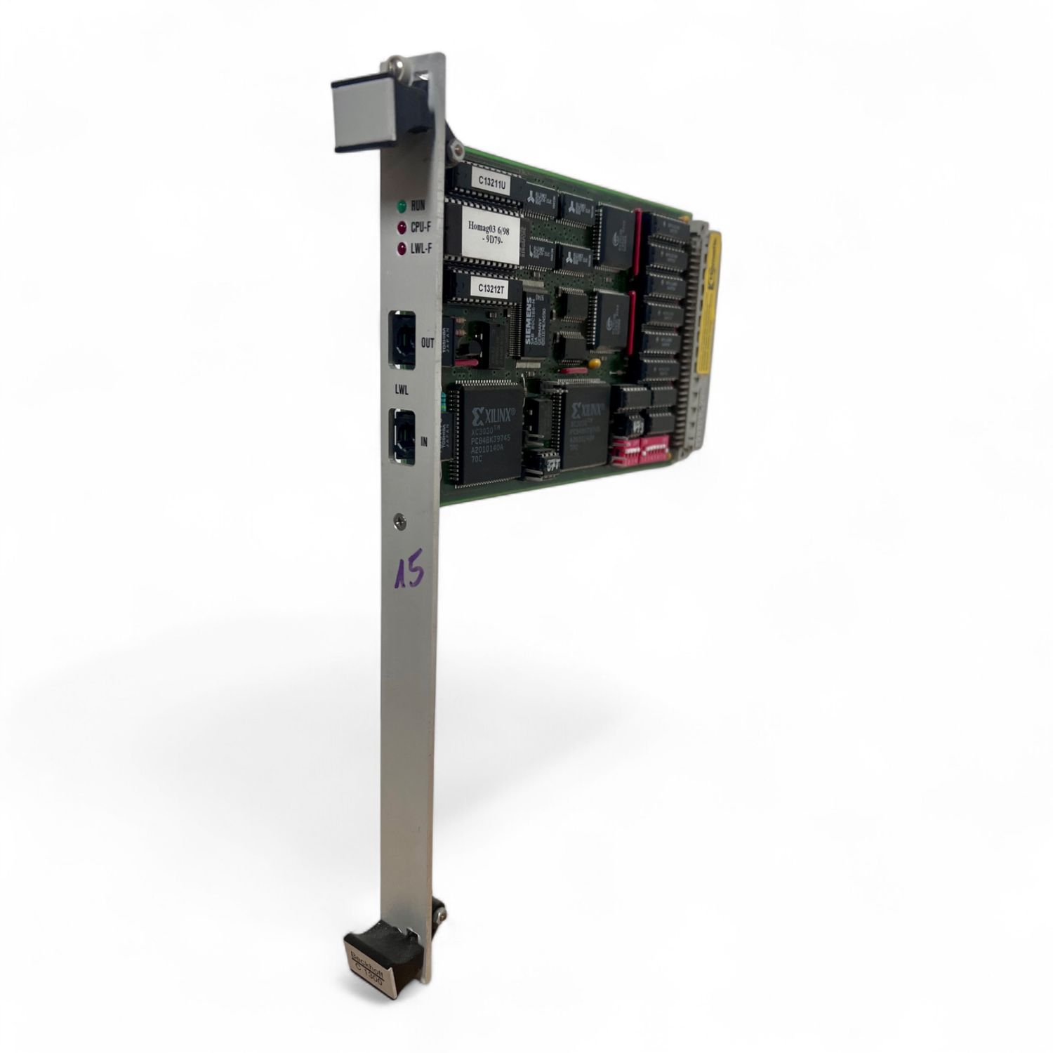 HOMAG VME-Bus I/O Interface Modul 6HE C1300-001MAST für Steuerungssysteme – Art.-Nr. 4-086-05-0287, Beckhoff / Homatic