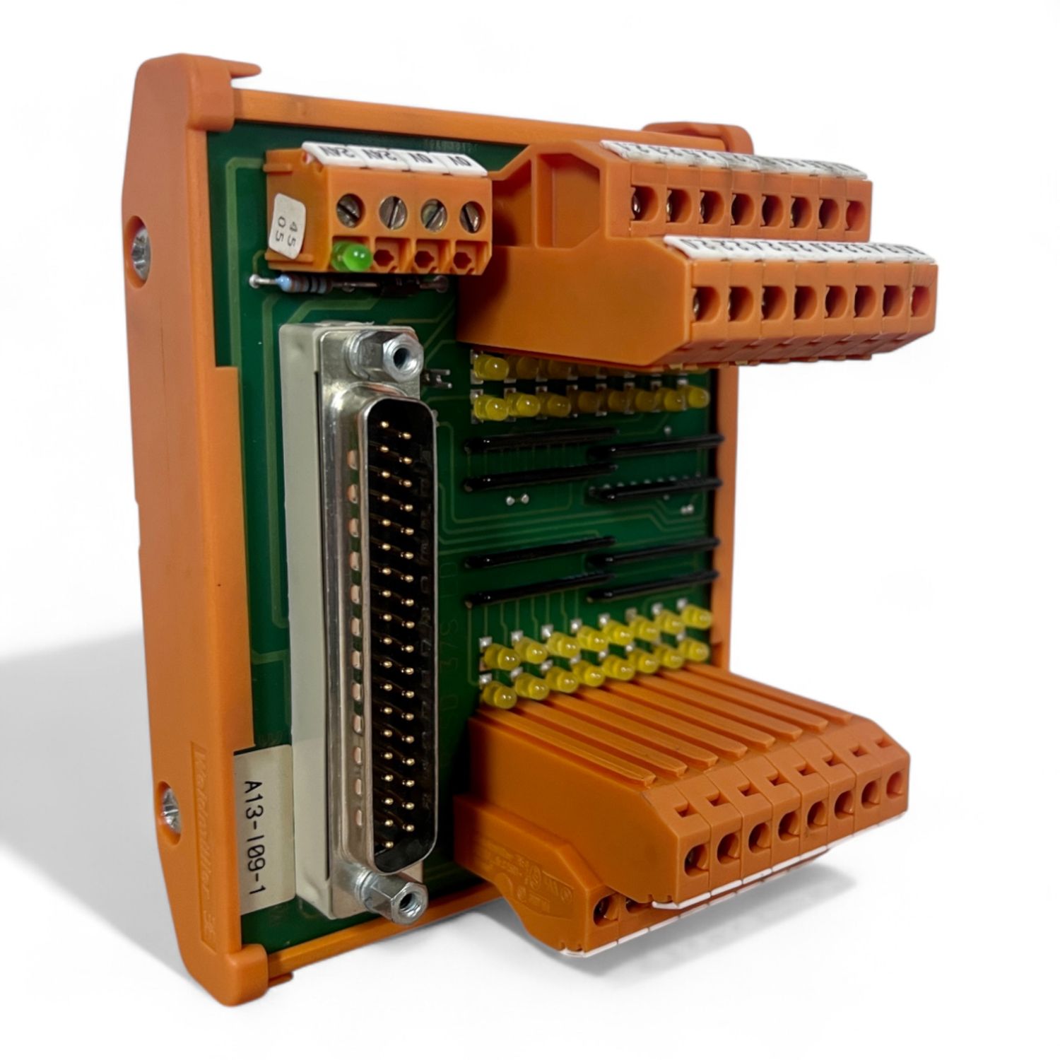 Weidmüller Interface-Modul A13-109-1 – 34-polig – Interfaceadapter mit LED-Anzeigen
