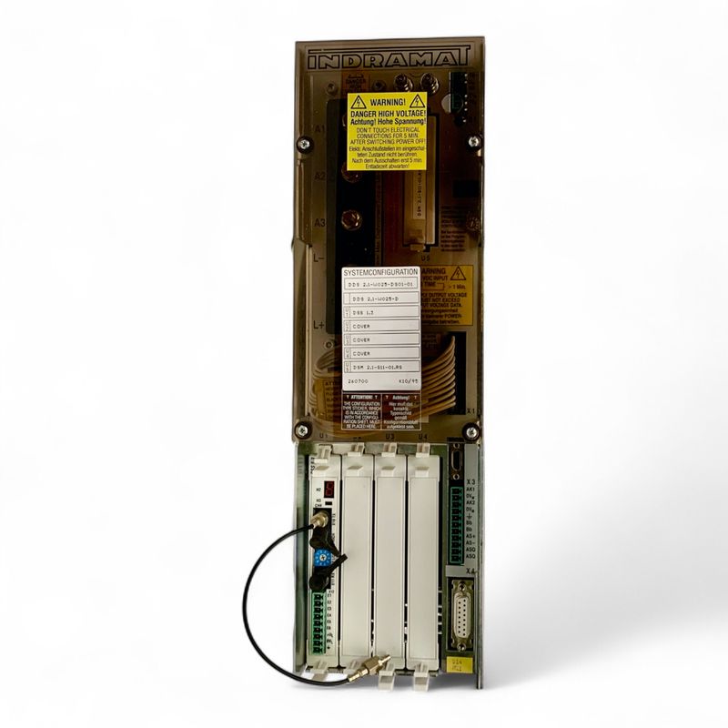 INDRAMAT AC Servo Controller DDS 2.1-W025-DS01-01 Servoverstärker
