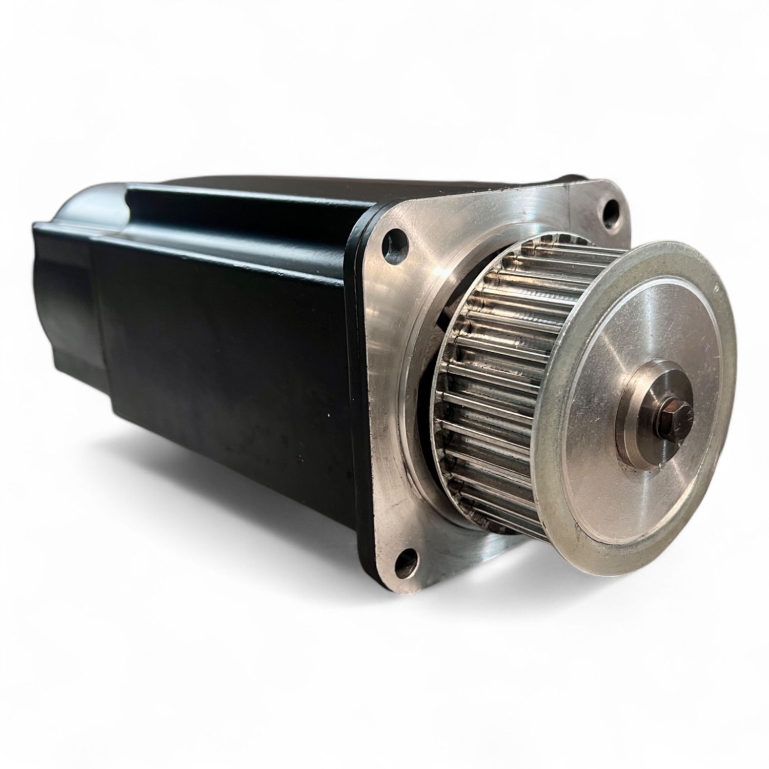 HOMAG Rexroth Indramat Servomotor MKD071B-061-KP1-KN, Homag-Nr. 4075010548 – Z-Achse (BOF 41) – mit Zahnriemenscheibe