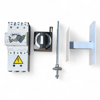 Klöckner Möller Eaton Lasttrennschalter NZM 1 mit Betätiger Distanzplatte Distanzstange Drehantrieb und Türdrehgriff Homag BOF 211 Art Nr PN1 63 Homag Art Nr 4008310295