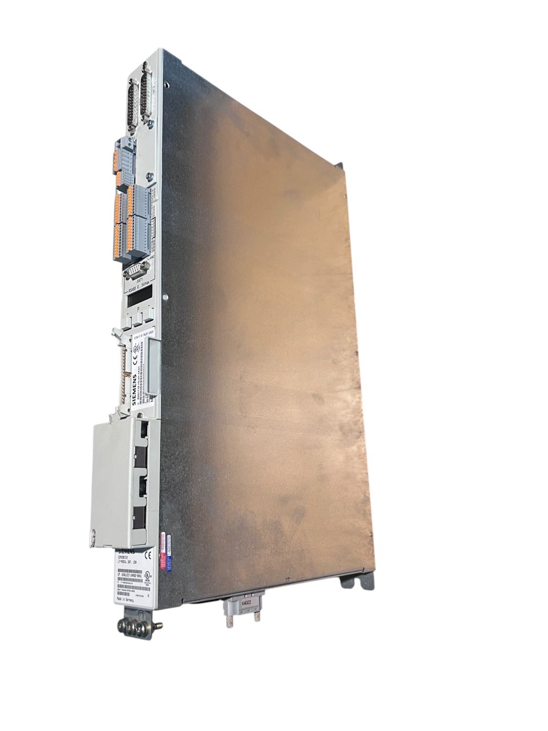 Siemens Simodrive Steuerungsmodul Art.-Nr. 6SN1118-1NJ01-0AA1 + LT-Modul INT. 15A Art.-Nr. 6SN1123-1AA00-0AA1 z. B. IMA Maschinen