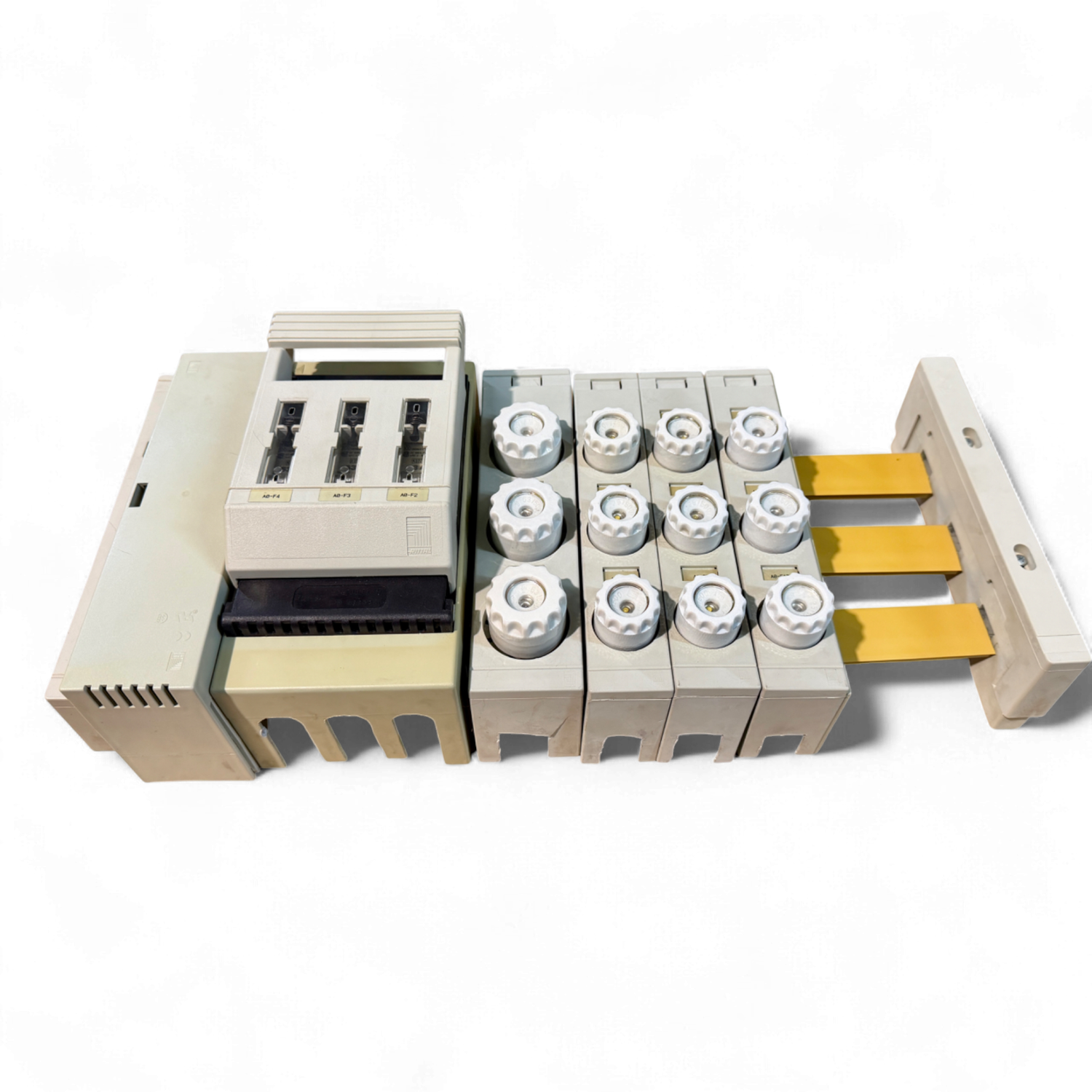 Siemens Sicherungs- und Lasttrennschalter Modul 3-polig mit NH-Sicherungseinsätzen | Art.-Nr. 3NH5243-4 block Siemens Sicherungs- und Lasttrennschalter Modul 3-polig mit NH-Sicherungseinsätzen | Art.-Nr. 3NH5243-4 block