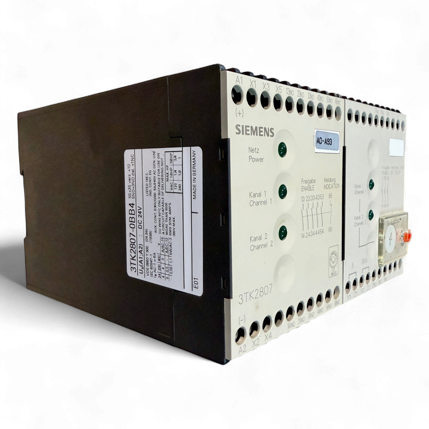 Siemens Sicherheits-Schützkombination 3TK2807-0BB4 | Art.-Nr. 3TK2807-0BB4 Siemens Sicherheits-Schützkombination 3TK2807-0BB4 | Art.-Nr. 3TK2807-0BB4