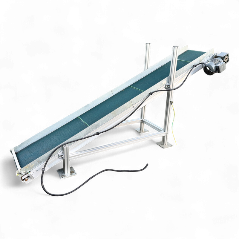 SEW Transportband Förderband mit Getriebemotor Art Nr FOERDER2470 SEW Transportband Förderband mit Getriebemotor Art Nr FOERDER2470