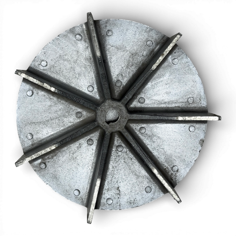 Flügelrad Aluminium Ø 300 mm Absaugventilator Absaugung Lüfterrad Transportventilator Art. Nr. 300100 (aluminum impeller)