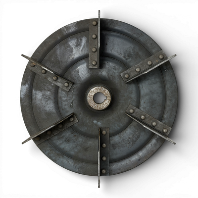 Stahl Laufrad Flügelrad Ø 300 mm Absaugung Transport Ventilator Art. Nr. 300101