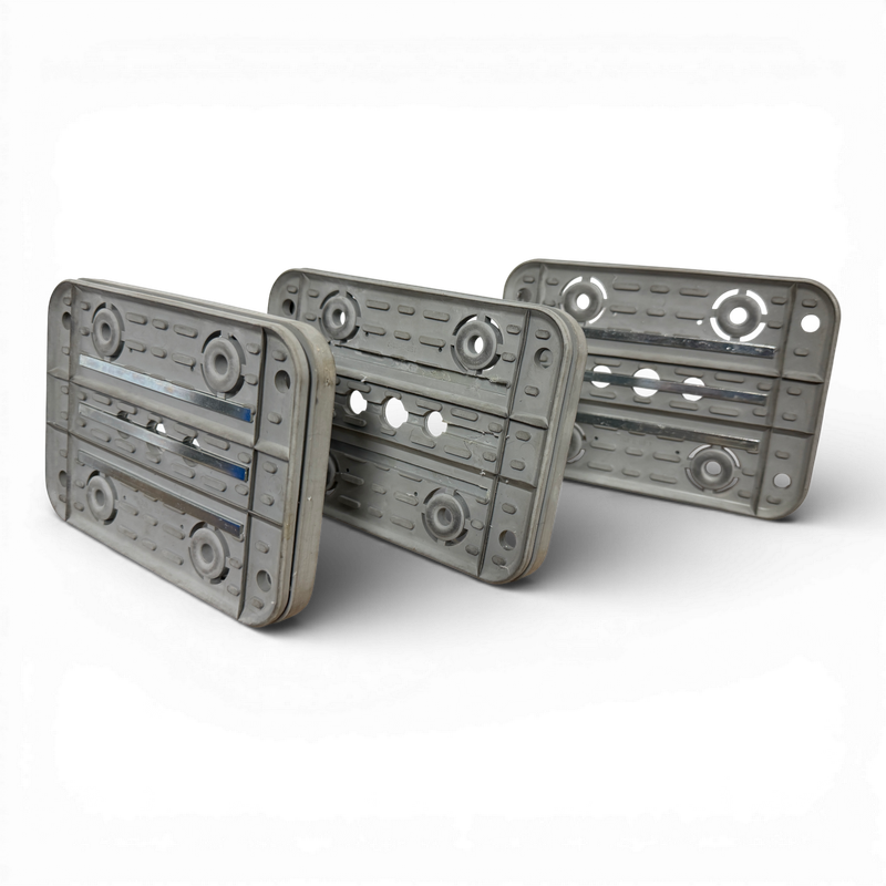 3 Stück -Schmalz HOMAG  Reibbelag Saugplatte unten gebraucht  160x115x16,5 TPE Art.-Nr. 10.01.12.00593 Homag Art.-Nr. 4011110191