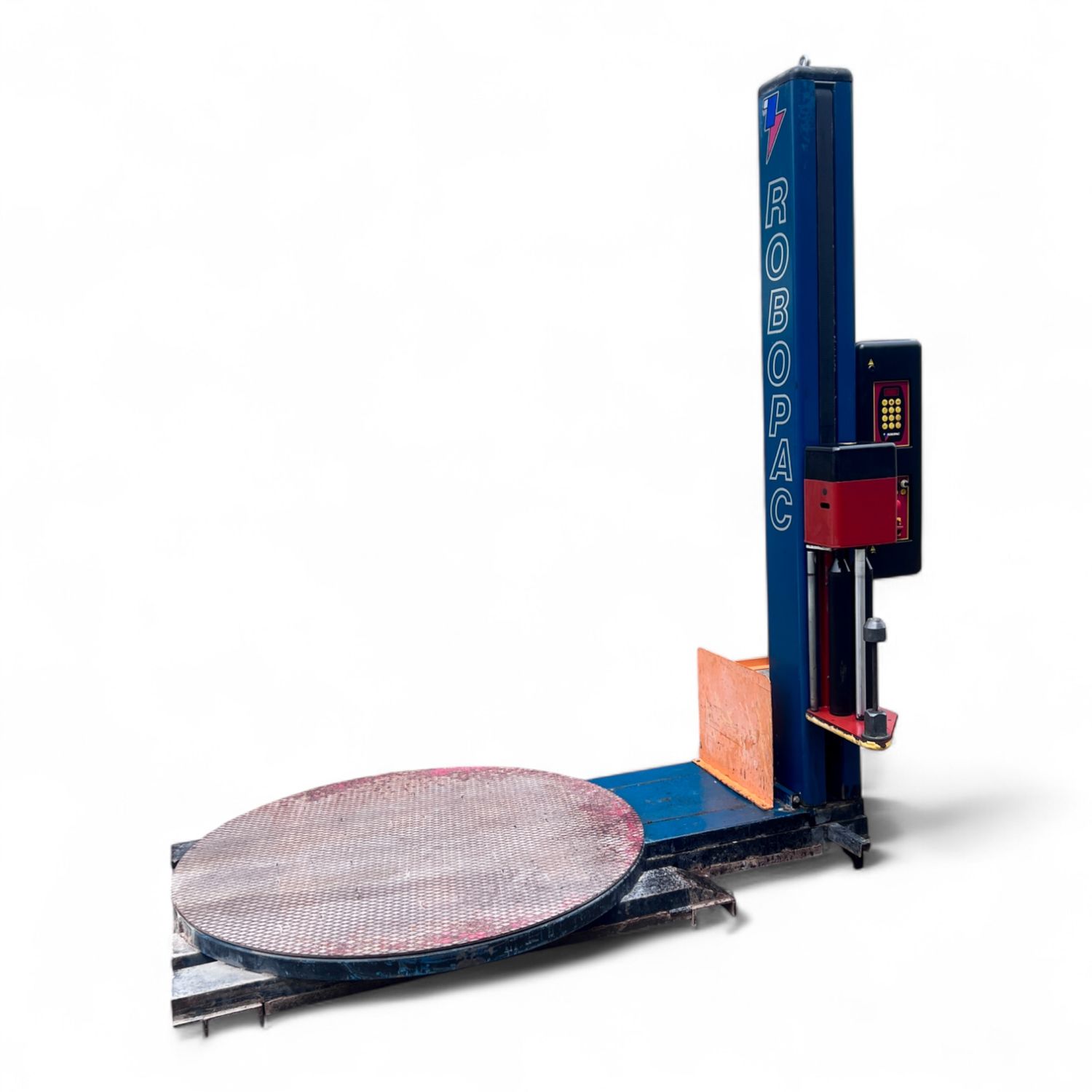 ROBOPAC Stretchwickler ROTOPLAT 508/PFS – Palettenwickelmaschine mit Drehteller