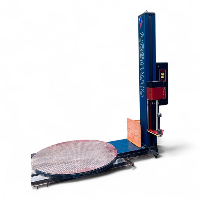 ROBOPAC Stretchwickler ROTOPLAT 508/PFS – Palettenwickelmaschine mit Drehteller ROBOPAC Stretchwickler ROTOPLAT 508/PFS – Palettenwickelmaschine mit Drehteller