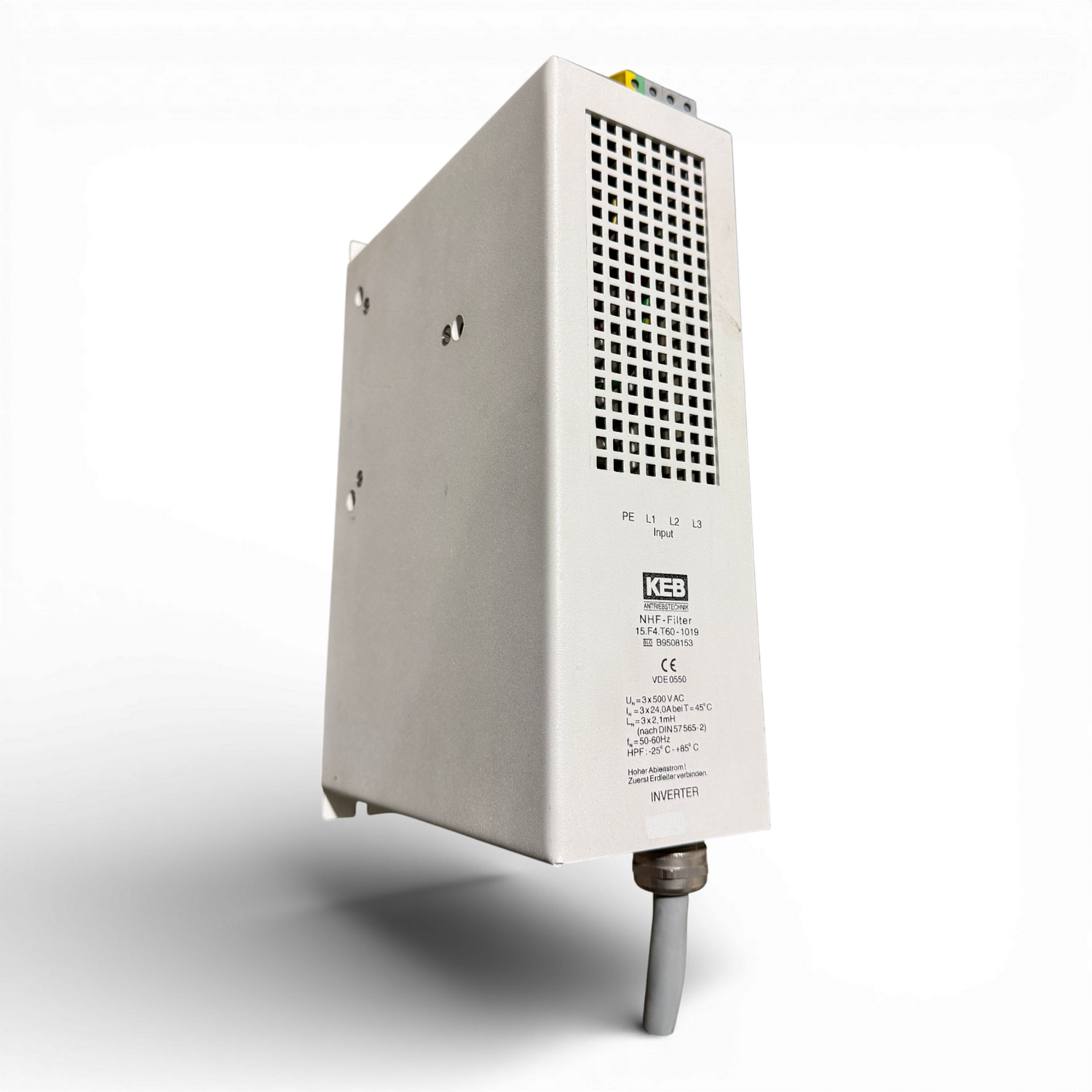 KEB NHF Filter Netzfilter Art.-Nr. 15.F4.T60-1019 Inverter HOMAG KEB NHF Filter Netzfilter Art.-Nr. 15.F4.T60-1019 Inverter HOMAG