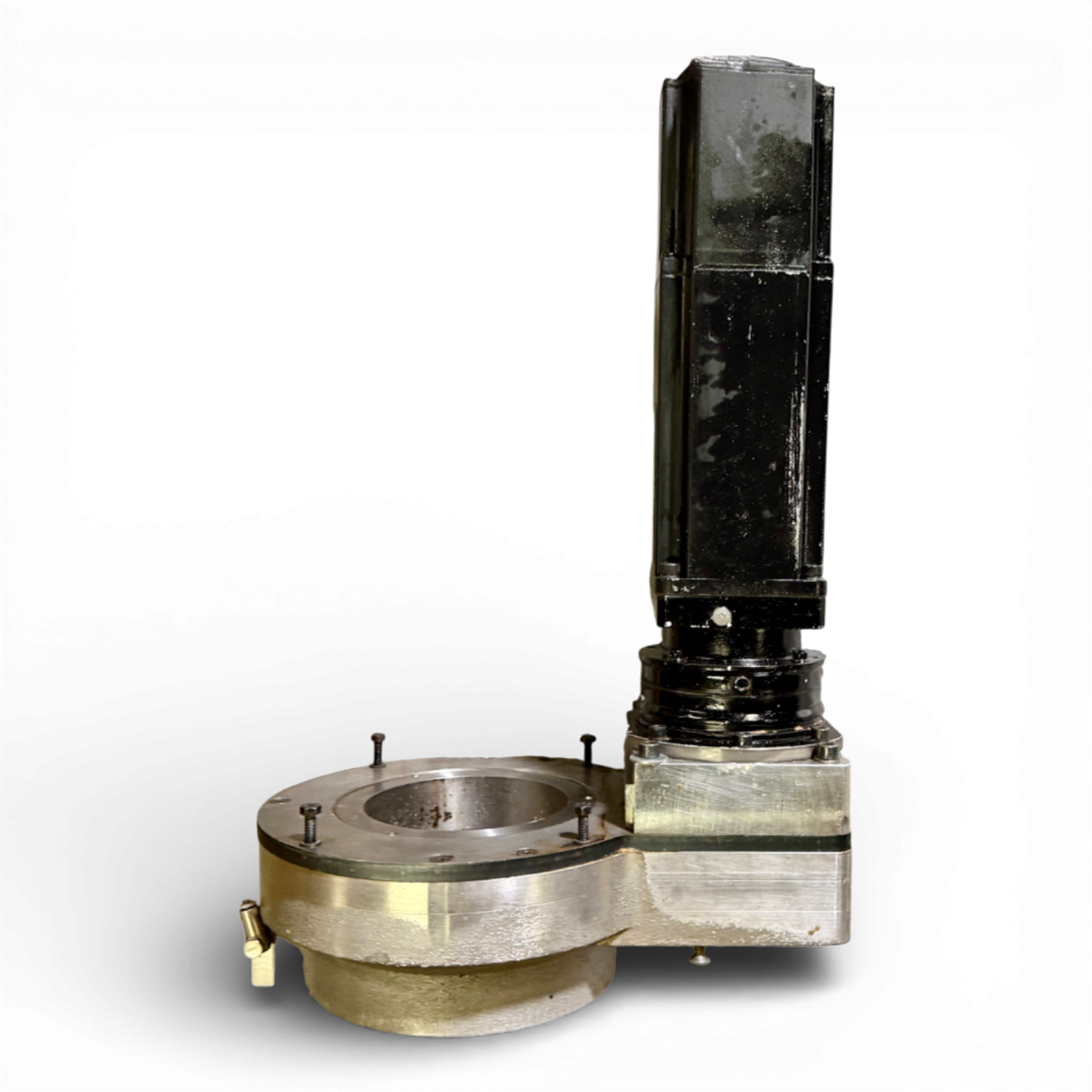 HOMAG WEEKE INDRAMAT MKD041B144KG0KN Servomotor C Achse mit Alpha Getriebe TP 010 für OMLAT Hauptspindel Teile Nr. 260464 MNR R911260464 CNC (motor servo drive c axis)