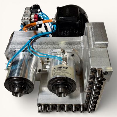 IMA BENZ Bohraggregat Bohrgetriebe 6 + 8 Spindelig mit 2 Zusatzfrässpindeln | Art.-Nr. 4-09905 / 4-09908 – IMA CNC 610 V IMA BENZ Bohraggregat Bohrgetriebe 6 + 8 Spindelig mit 2 Zusatzfrässpindeln | Art.-Nr. 4-09905 / 4-09908 – IMA CNC 610 V