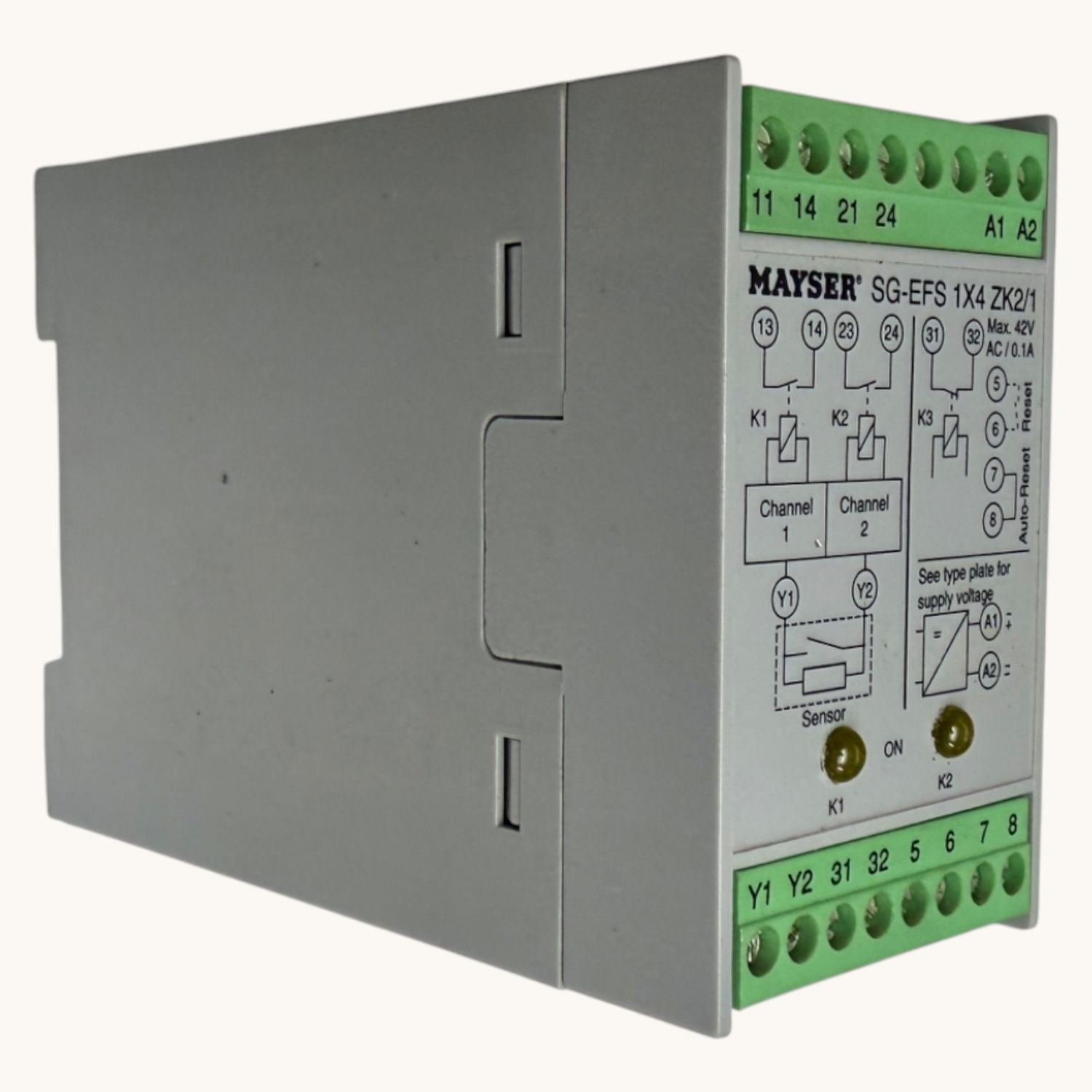 Mayser SG EFS 104 ZK2 1 Sicherheitsrelais | Art.-Nr. 1002115 – z. B. IMA HOMAG CNC