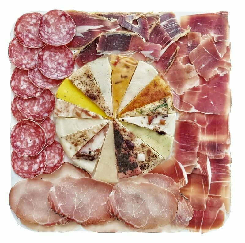 Tagliere Sfizioso - Salumi misti e Formaggio 16 Gusti