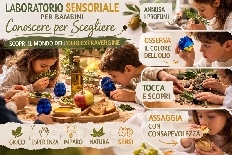 Laboratorio sensoriale per bambini