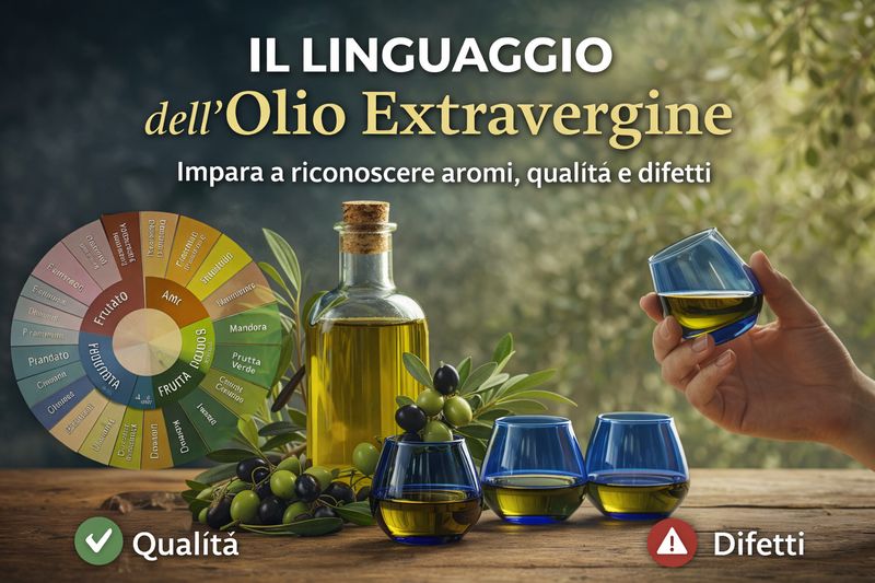 Il linguaggio dell”olio extravergine