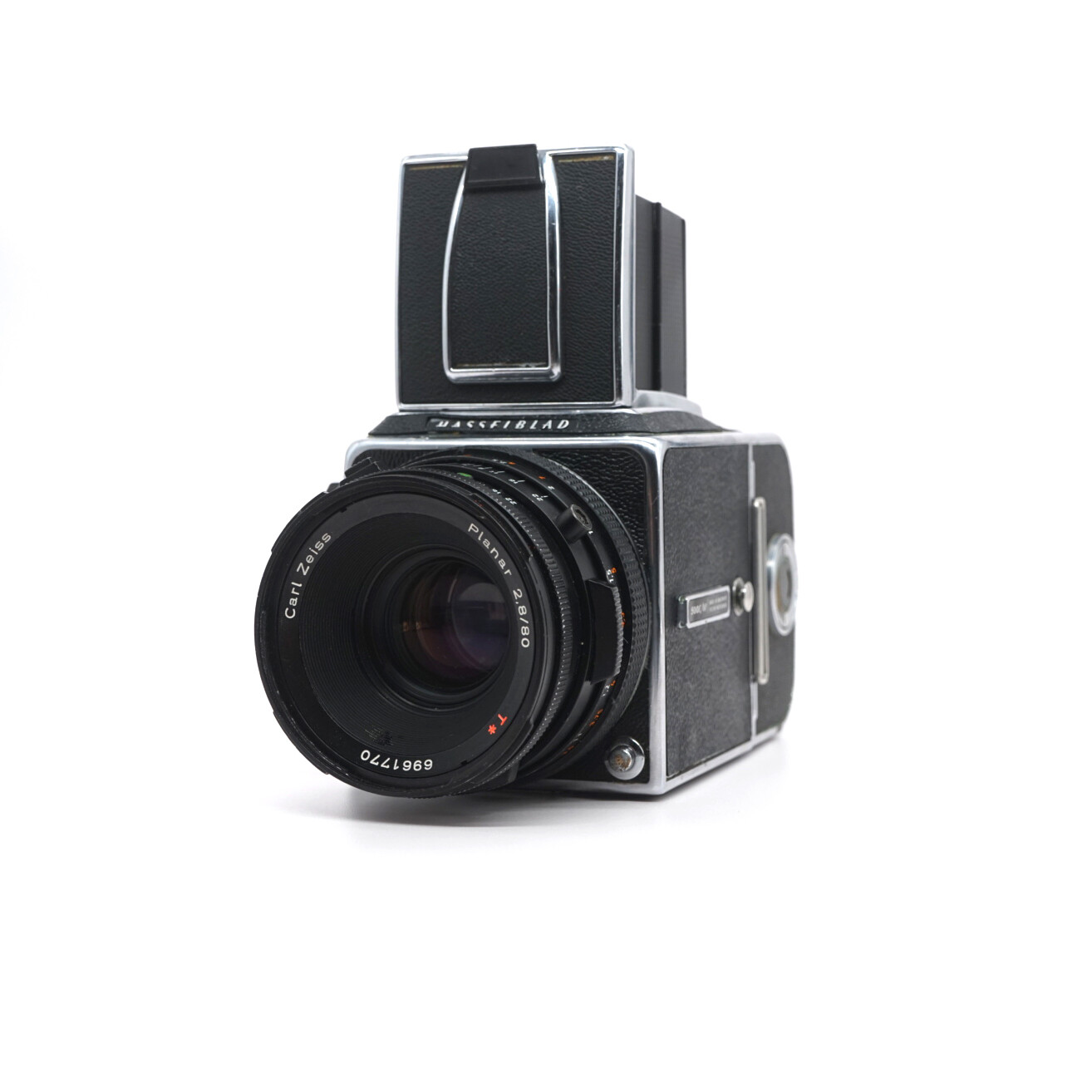 HASSELBLAD 500 C/M, Chrome, PLANAR 80/2,8 CF T*