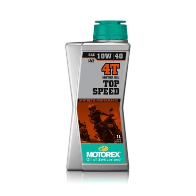 TOP SPEED 4T  SAE 10W/40 JASO MA 2 Motor Oil 1 L