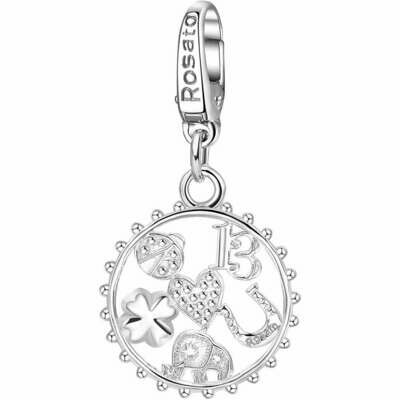 ROSATO Ciondolo Charm Fortuna in Argento 925