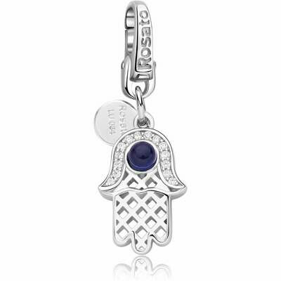 ROSATO Ciondolo Charm Mano di Fatima in Argento 925