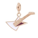 ROSATO Ciondolo Charm Chitarra in Argento Rosa 925