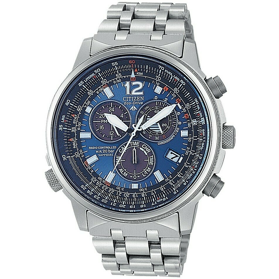 CITIZEN Chrono Radiocontrollato Eco Drive AS4050-51L. Orologio da Polso Uomo