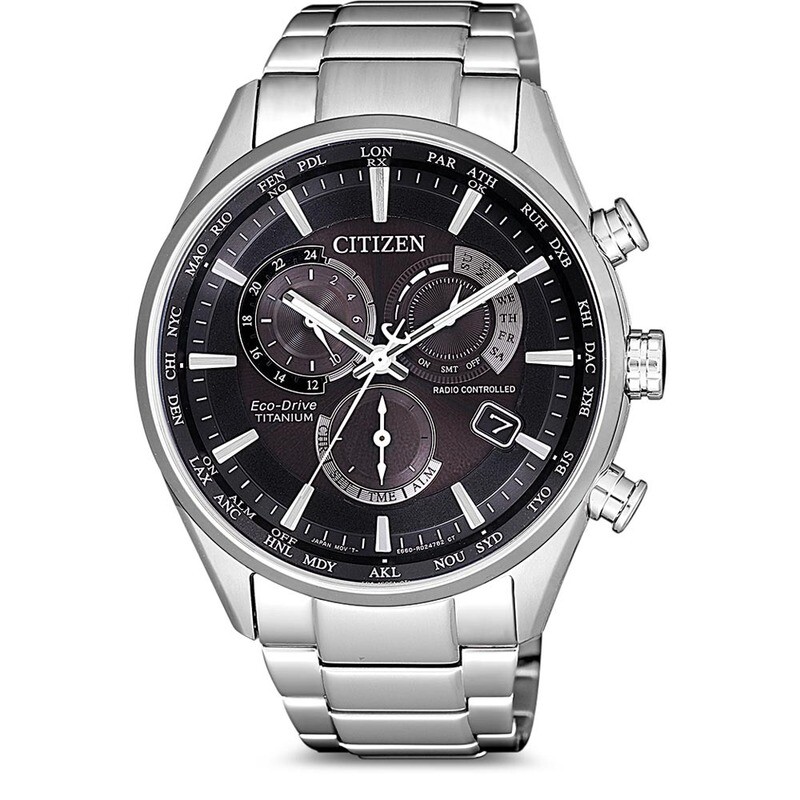 CITIZEN Elegance Chrono Radiocontrollato Eco Drive CB5020-87E. Orologio da Polso Uomo