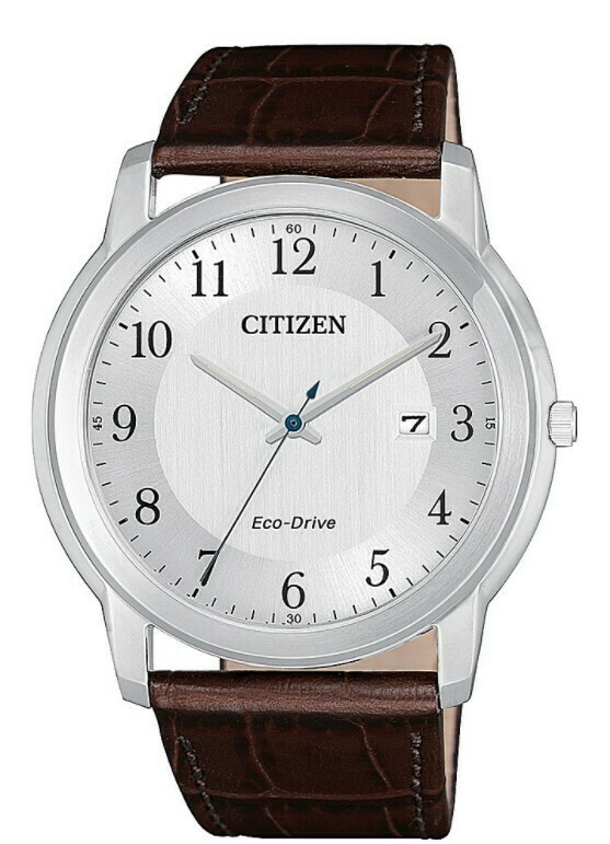 CITIZEN Evergreen Chrono Eco Drive AW1211-12A. Orologio da Polso In Pelle Uomo