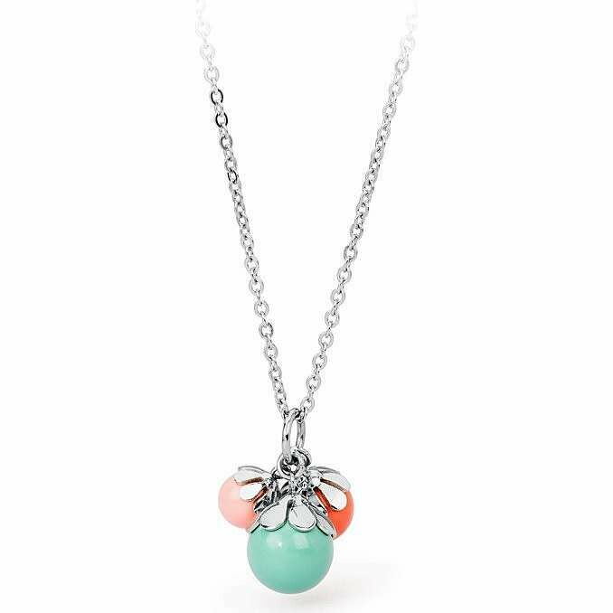 BROSWAY Collana Fleur in Acciaio